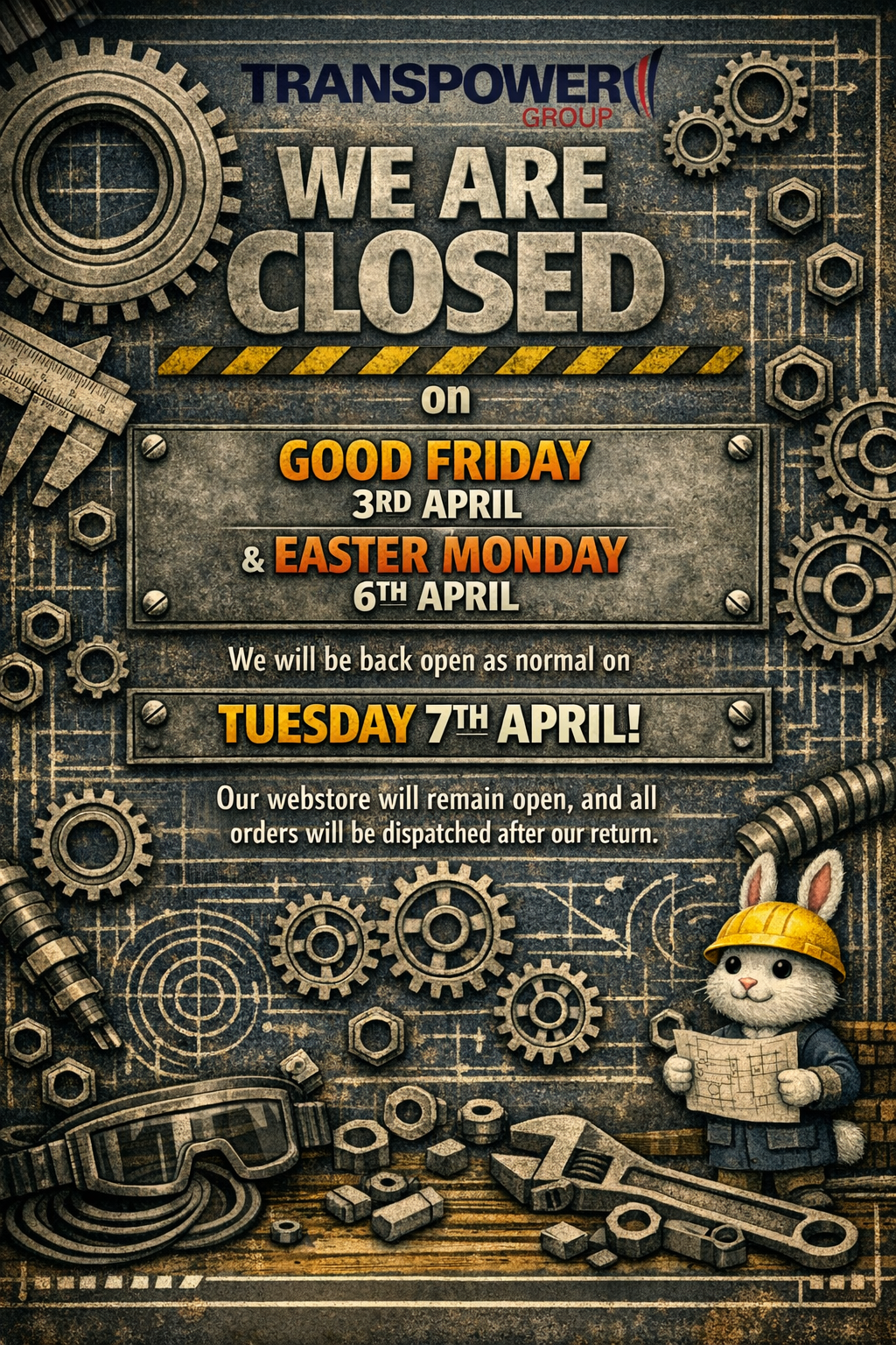 Easter Shutdown For Transpower And Apple Gears