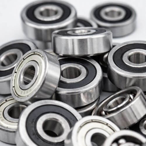 Full miniature bearing range with Open, ZZ and 2RS options for precision applications