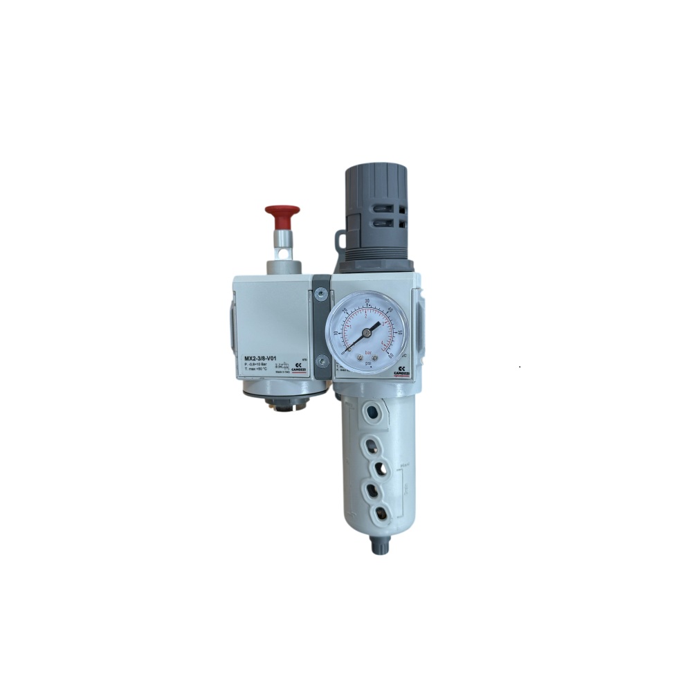 1/2 Filter - Regulator Wall Bracket, Boxed, with Gauge